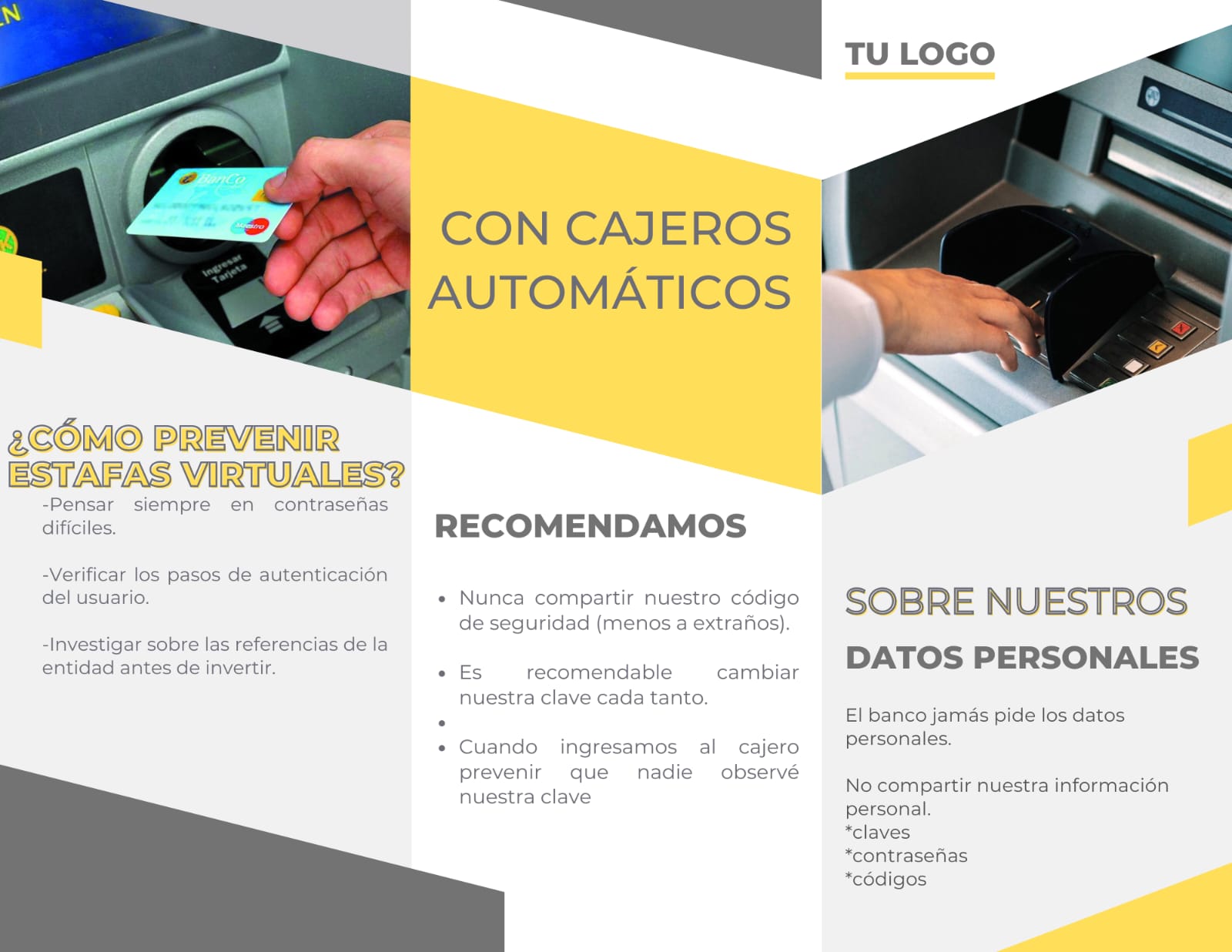 Folleto informativo