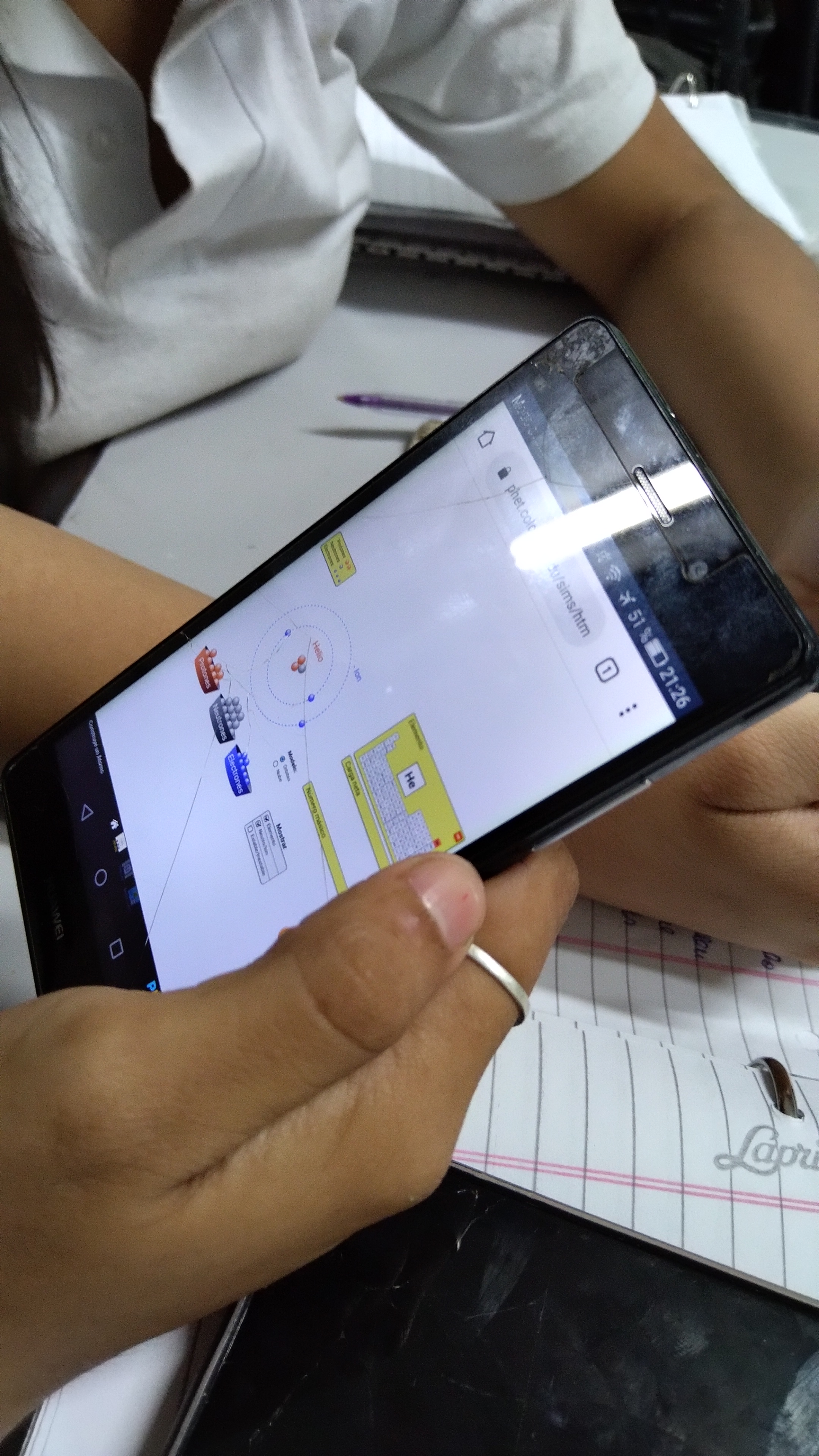 Construyendo átomos